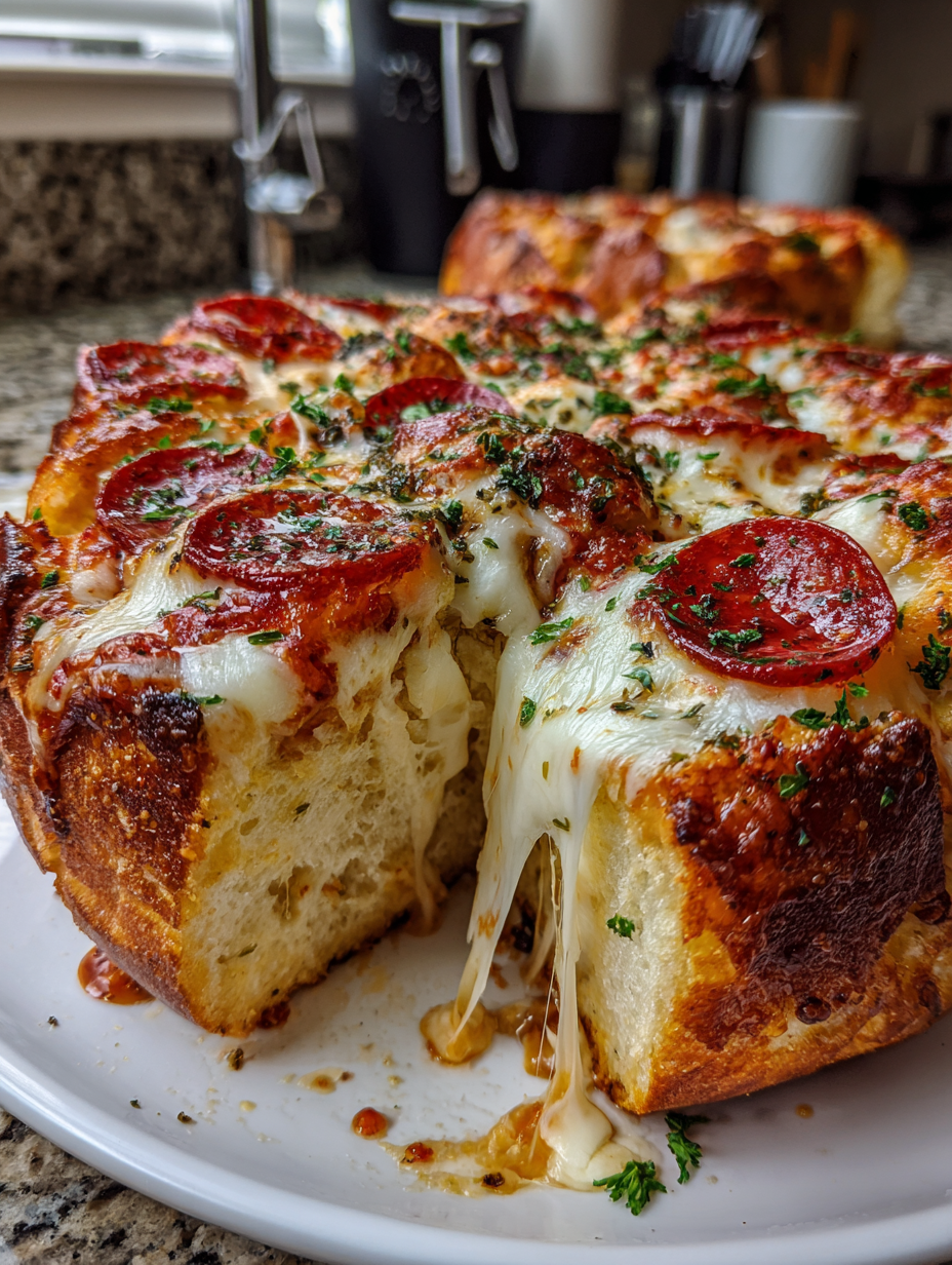 Cheesy Pull-Apart Pizza Bread: The Ultimate Comfort Food Delight