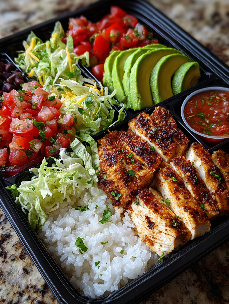 Chicken Taco Bento Box: Easy Meal Prep for Busy Weekdays