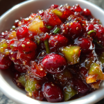 Cranberry Apple Chutney: Deliciously Sweet and Tangy Delight
