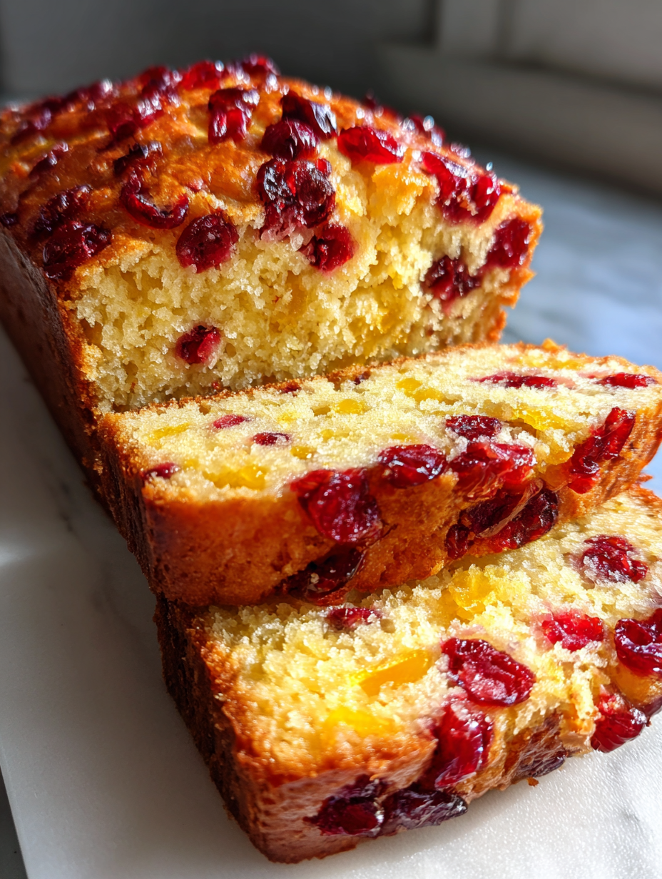 Cranberry Orange Bread: Deliciously Moist with Zesty Flavor