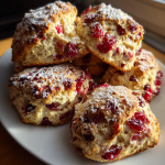 Cranberry Walnut Scones: Deliciously Flaky and Perfectly Sweet
