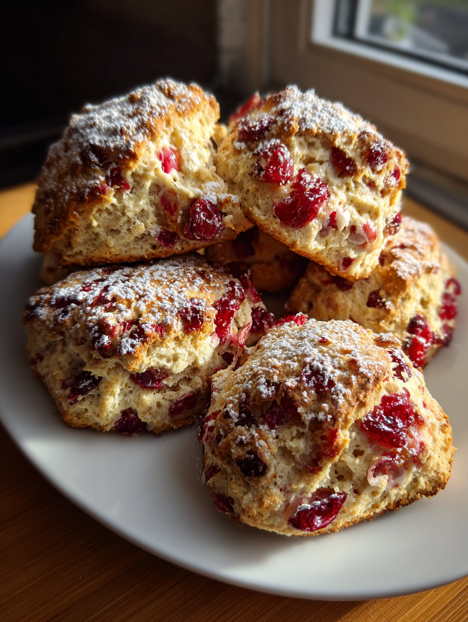 Cranberry Walnut Scones: Deliciously Flaky and Perfectly Sweet