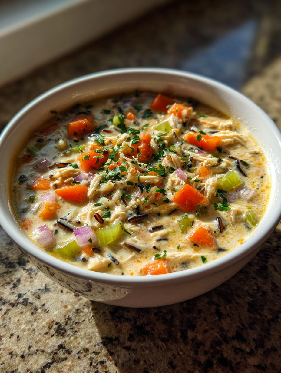 Creamy Turkey and Wild Rice Soup: A Delicious Comfort Food Delight