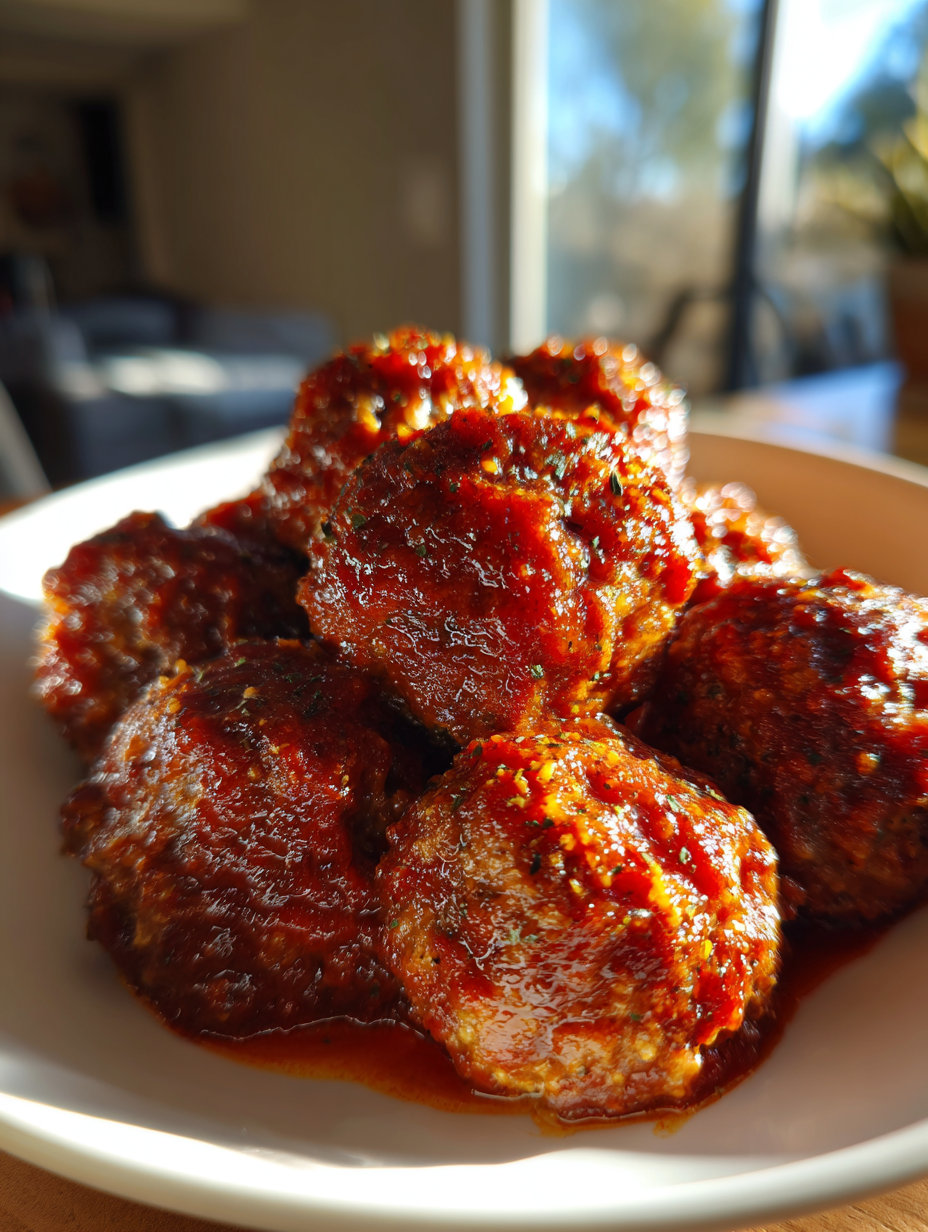 Crockpot BBQ Meatballs: Deliciously tender bites in a sweet sauce