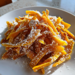 Dried Mango and Coconut Strips: Deliciously Sweet Snack Treats