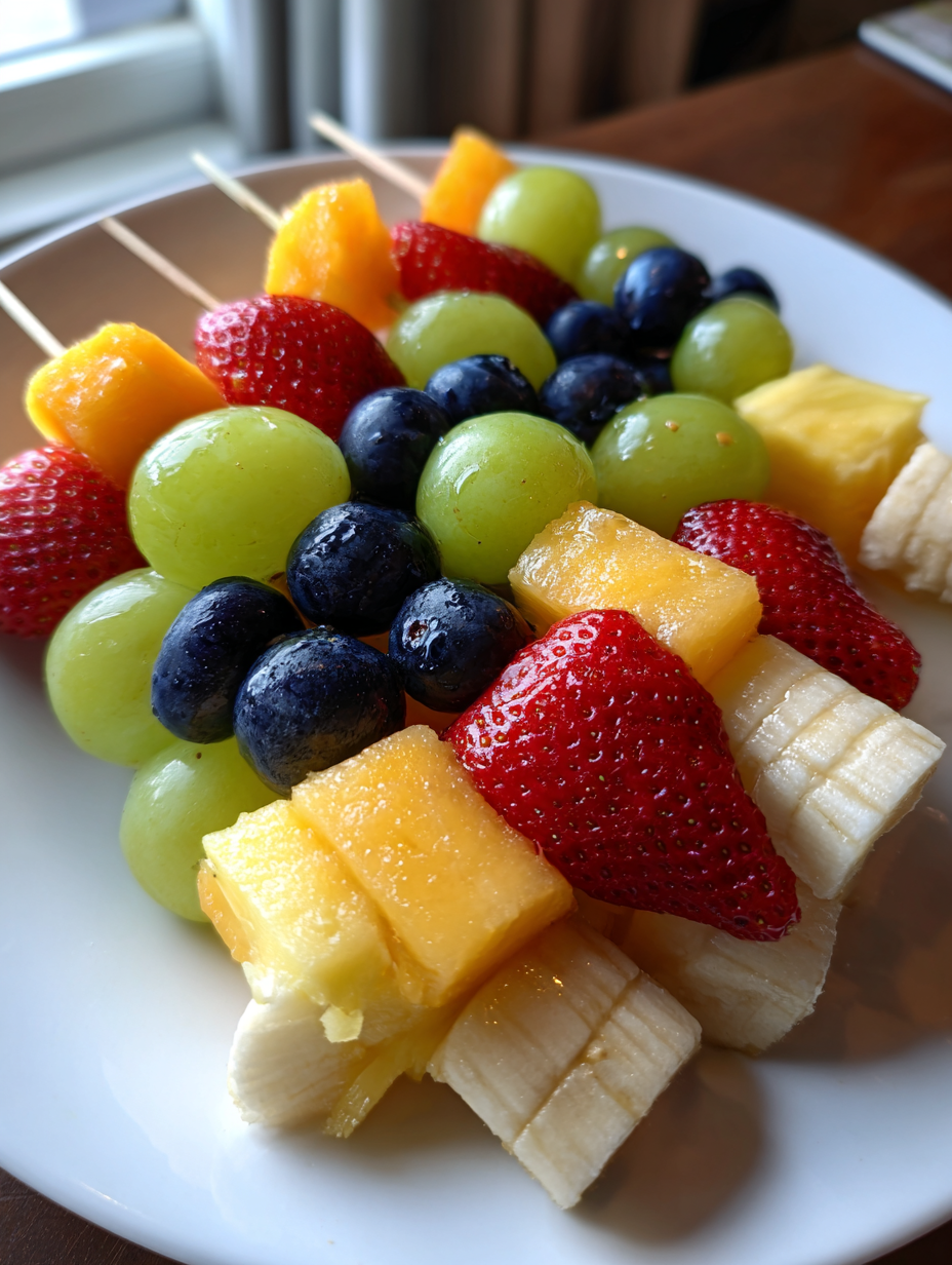 Easy Halloween Fruit Kabobs: Delightfully Fun and Healthy Treats