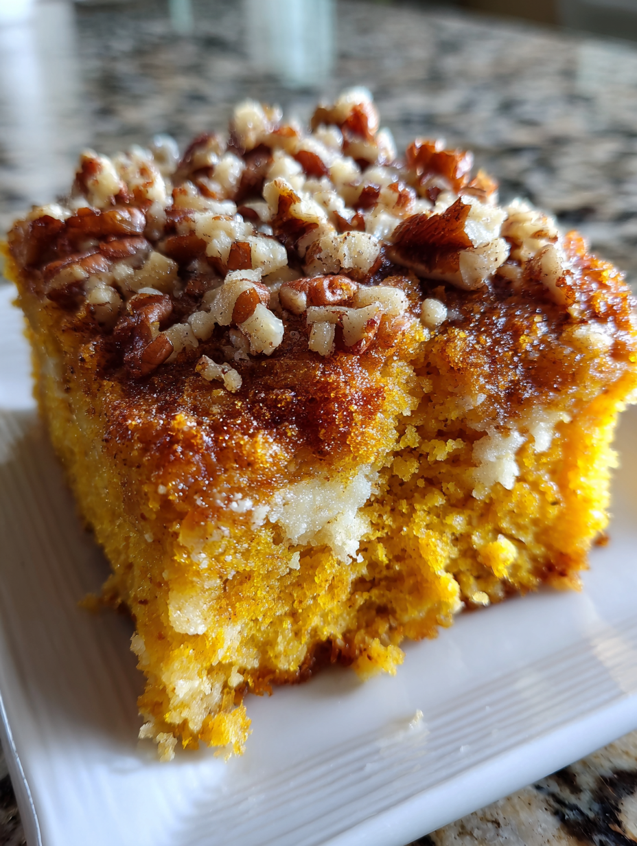 Easy Pumpkin Dump Cake Recipe: A Delicious Fall Dessert Delight