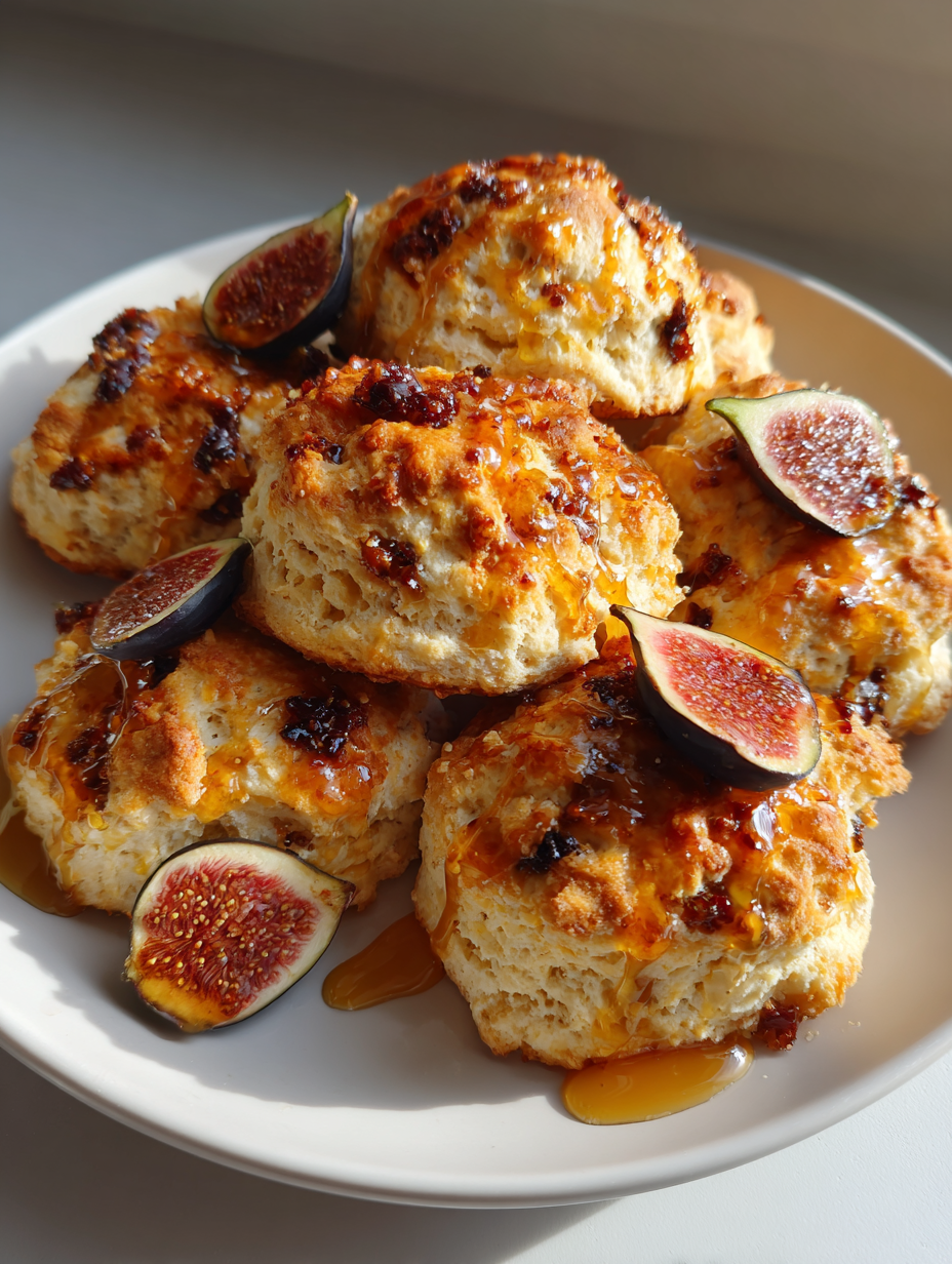 Fig and Honey Scones: Deliciously Sweet with a Perfect Crunch