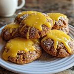 Ginger Snap Cookies with Lemon Glaze: Deliciously Tangy Treats