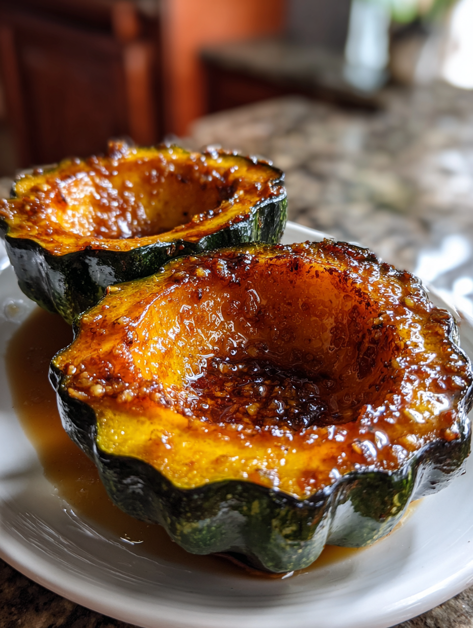 Honey Garlic Roasted Acorn Squash: Deliciously Sweet and Savory Delight