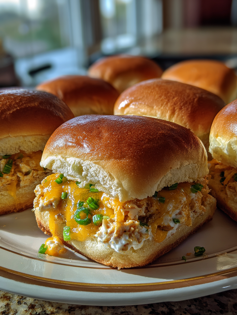 Jalapeño Popper Chicken Sliders: Deliciously Spicy and Savory Bites