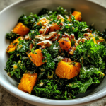 Kale and Butternut Squash Salad: Delicious Fall Flavor Burst