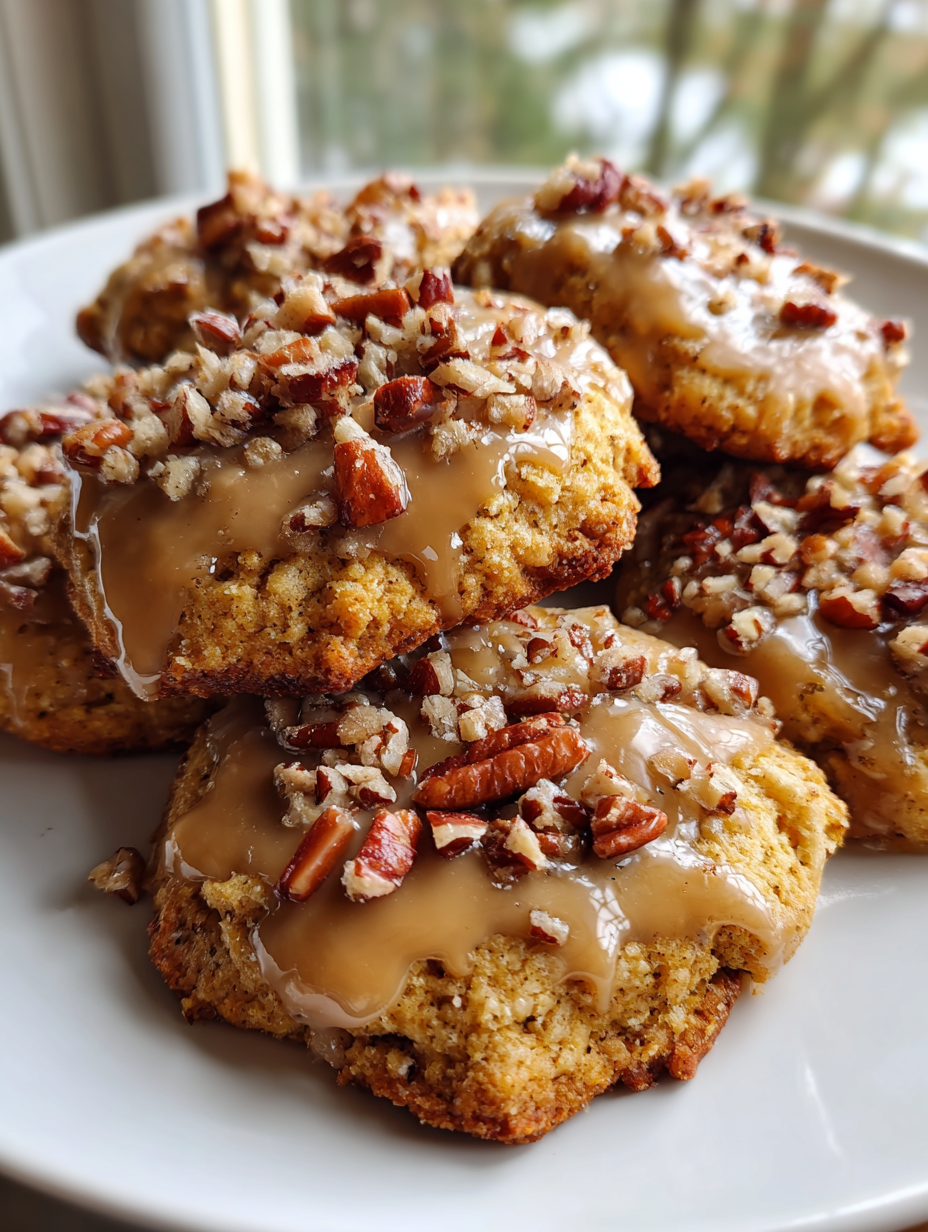 Maple Glazed Pecan Cookies: Deliciously Sweet and Nutty Treats