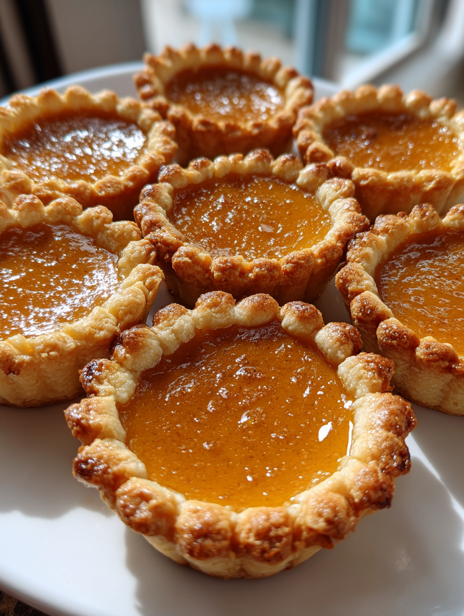 Mini Pumpkin Pies for Parties: Delicious Bites for Fall Celebrations