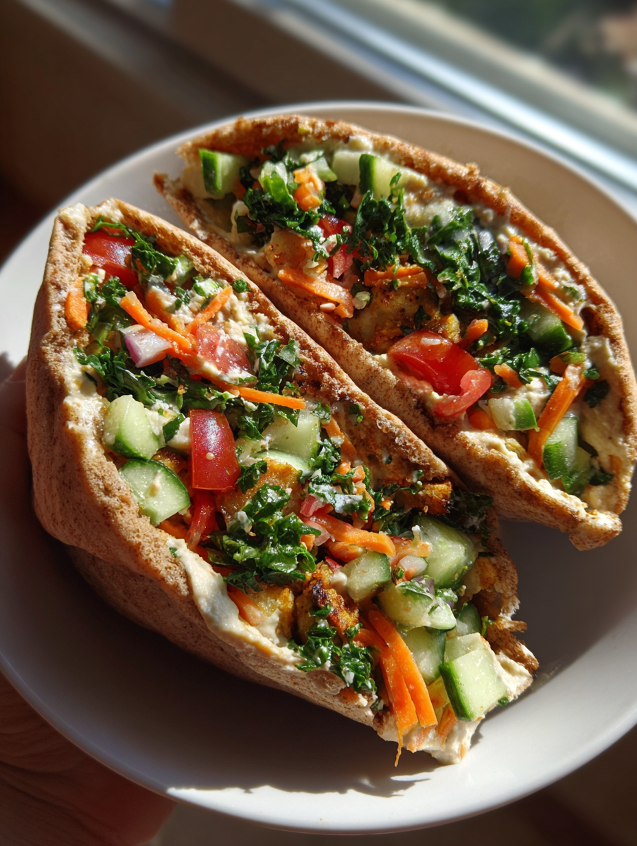 No-Sandwich School Lunch Box Ideas: Delicious Veggie-Packed Pita Pockets