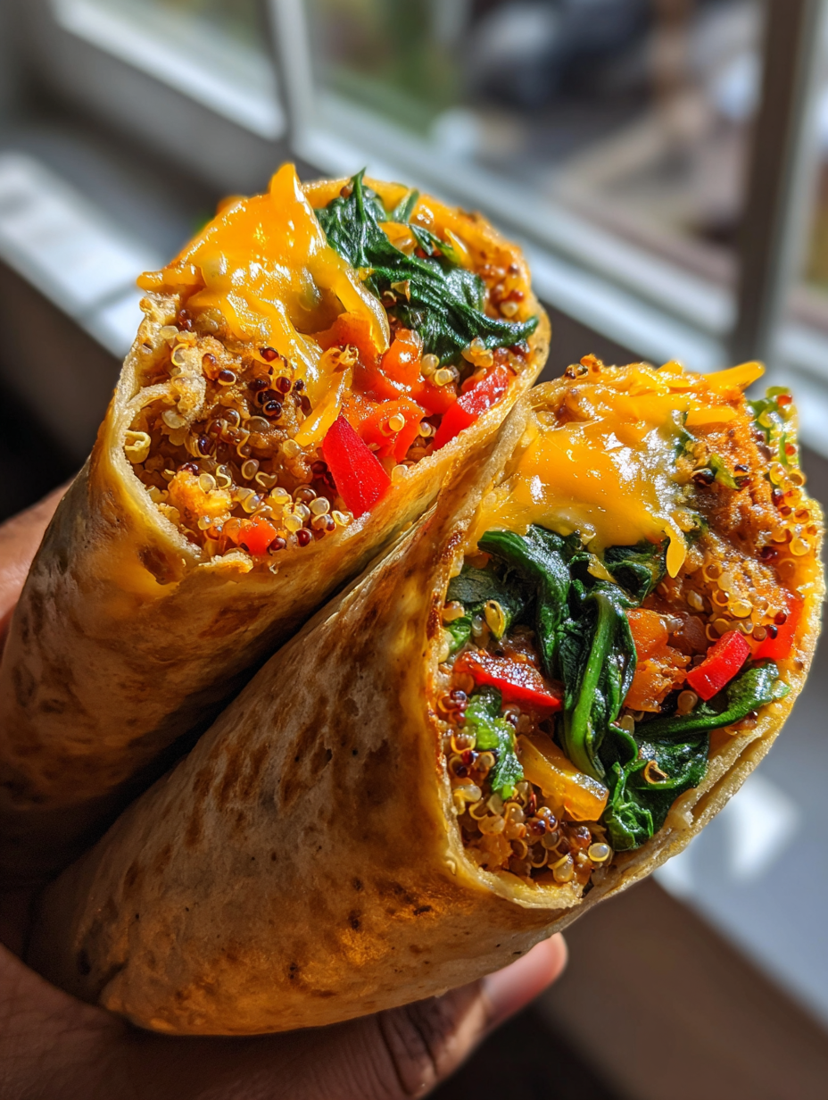 Nut-Free School Lunch Ideas: Delicious Cheesy Quinoa Wraps