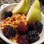 Pear and Blackberry Crumble: The Perfect Comfort Dessert Recipe