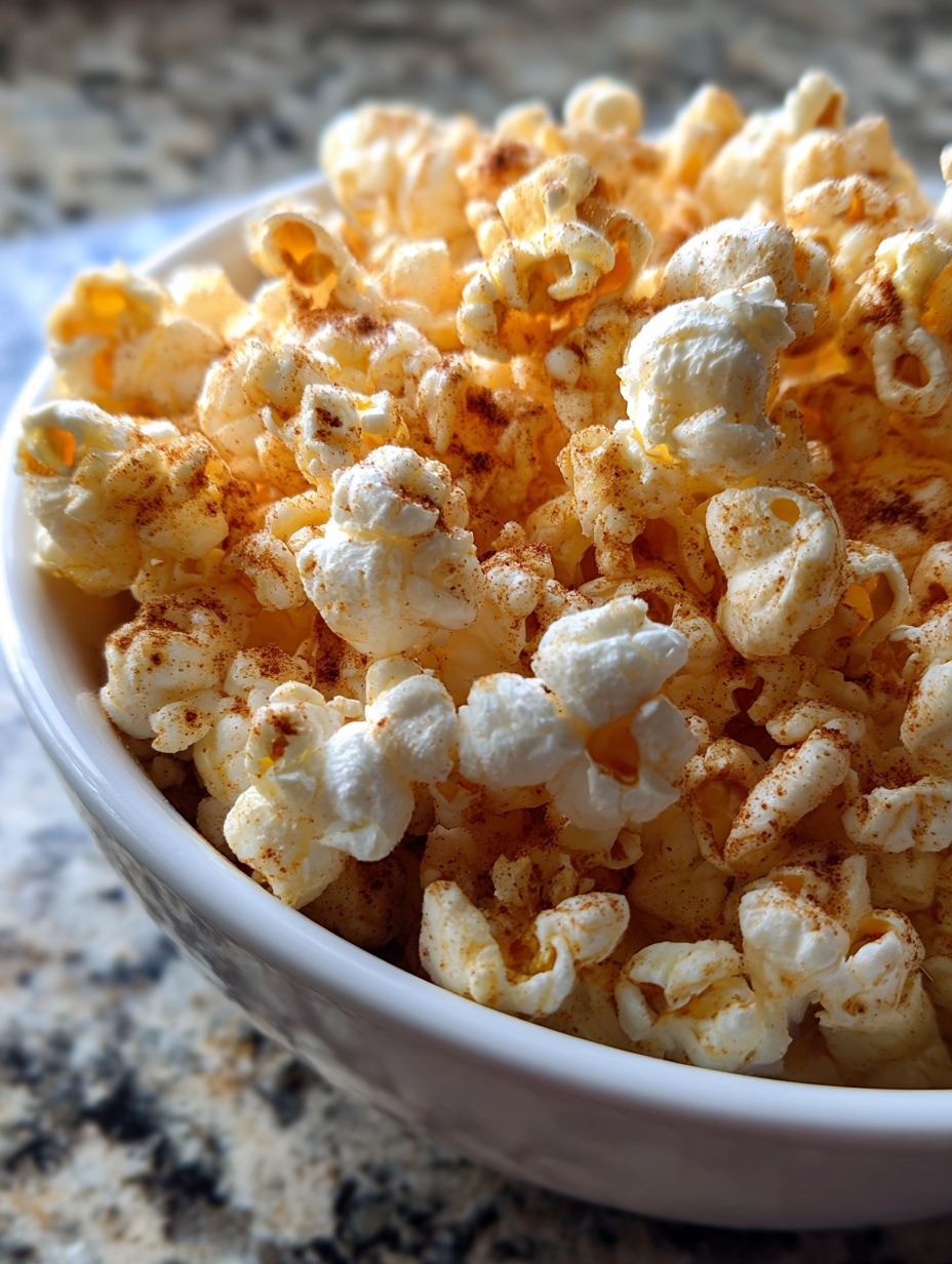 Popcorn with Cinnamon and Sugar: The Perfect Sweet Snack Recipe