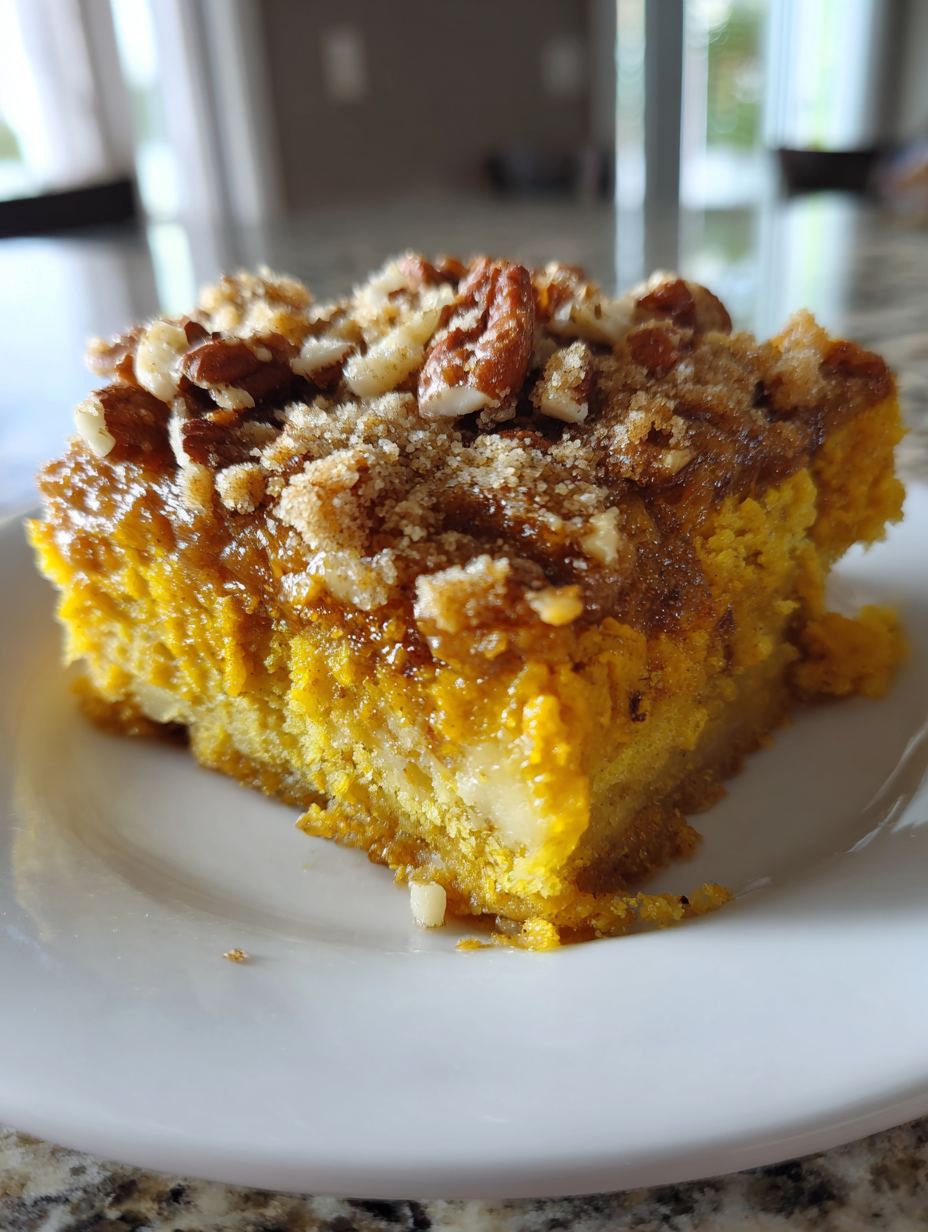 Pumpkin Dump Cake with Pecans: Deliciously Easy Fall Dessert