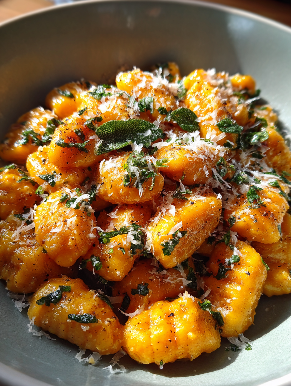 Pumpkin Sage Gnocchi: Deliciously Creamy Fall Comfort Food