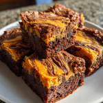 Pumpkin Swirl Brownies: Deliciously Rich and Creamy Delight