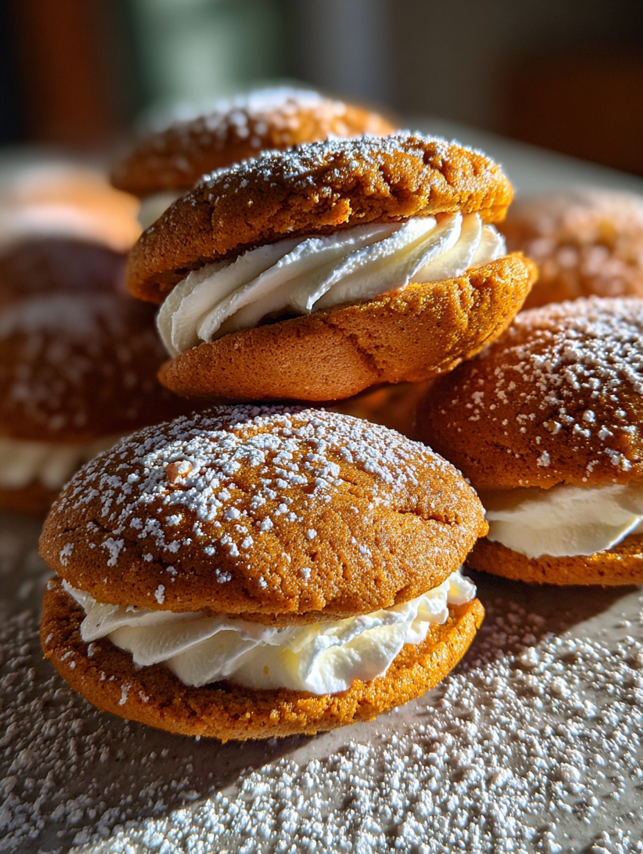 Pumpkin Whoopie Pies: Deliciously Soft and Spiced Treats