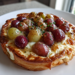 Roasted Grapes and Brie Tart: A Deliciously Unique Flavor Experience
