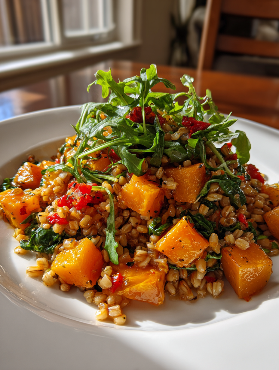 Roasted Squash and Farro Salad: A Delicious Fall Harvest Dish