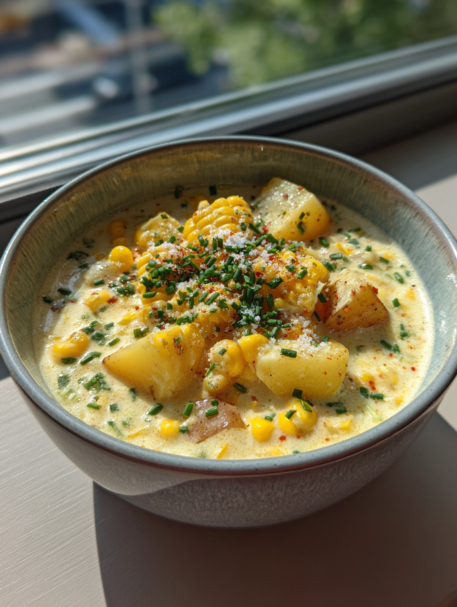 Slow Cooker Corn Chowder: Deliciously Creamy and Comforting Bliss