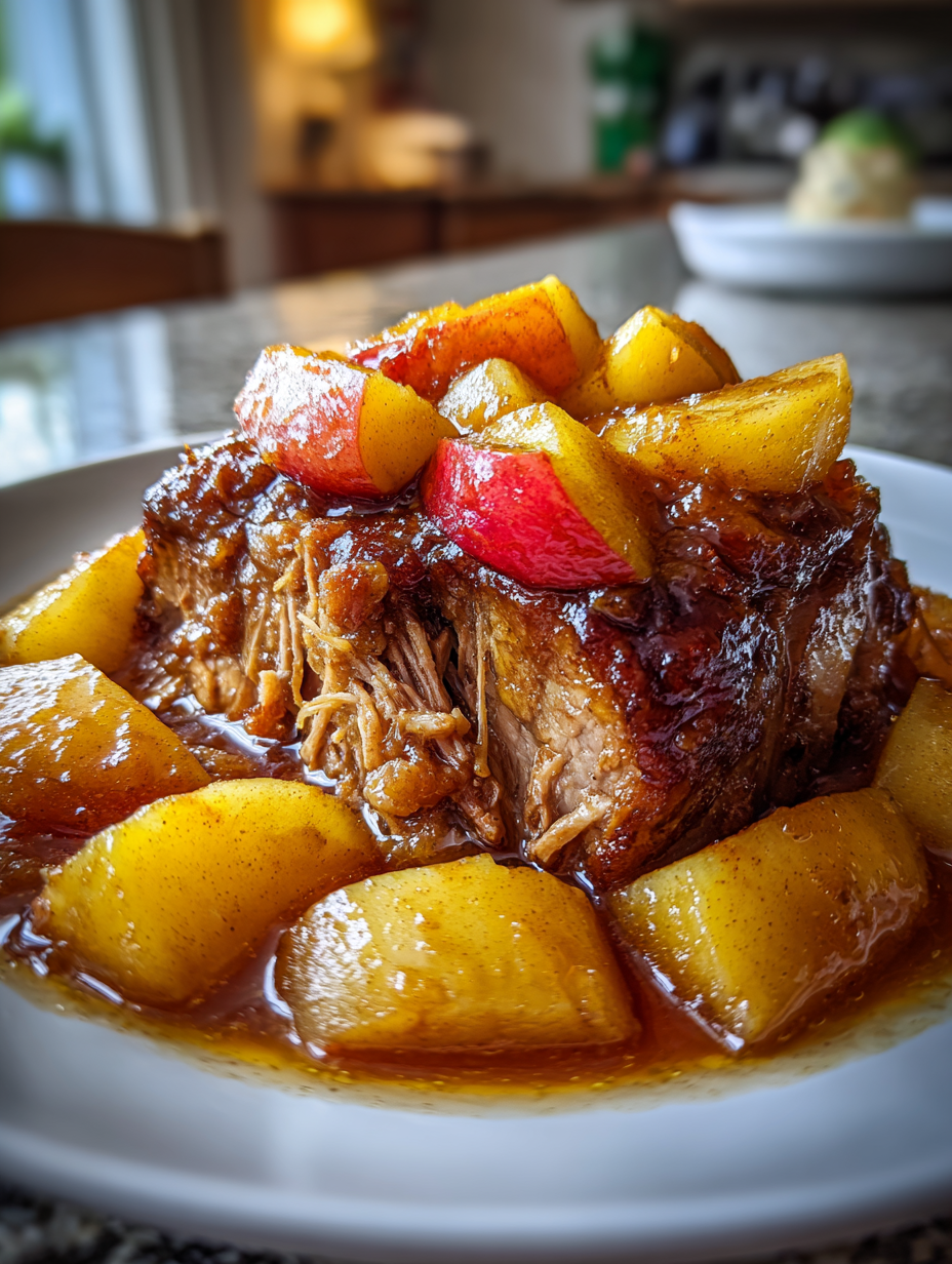 Slow Cooker Pork Roast with Apples: A Delicious Fall Delight
