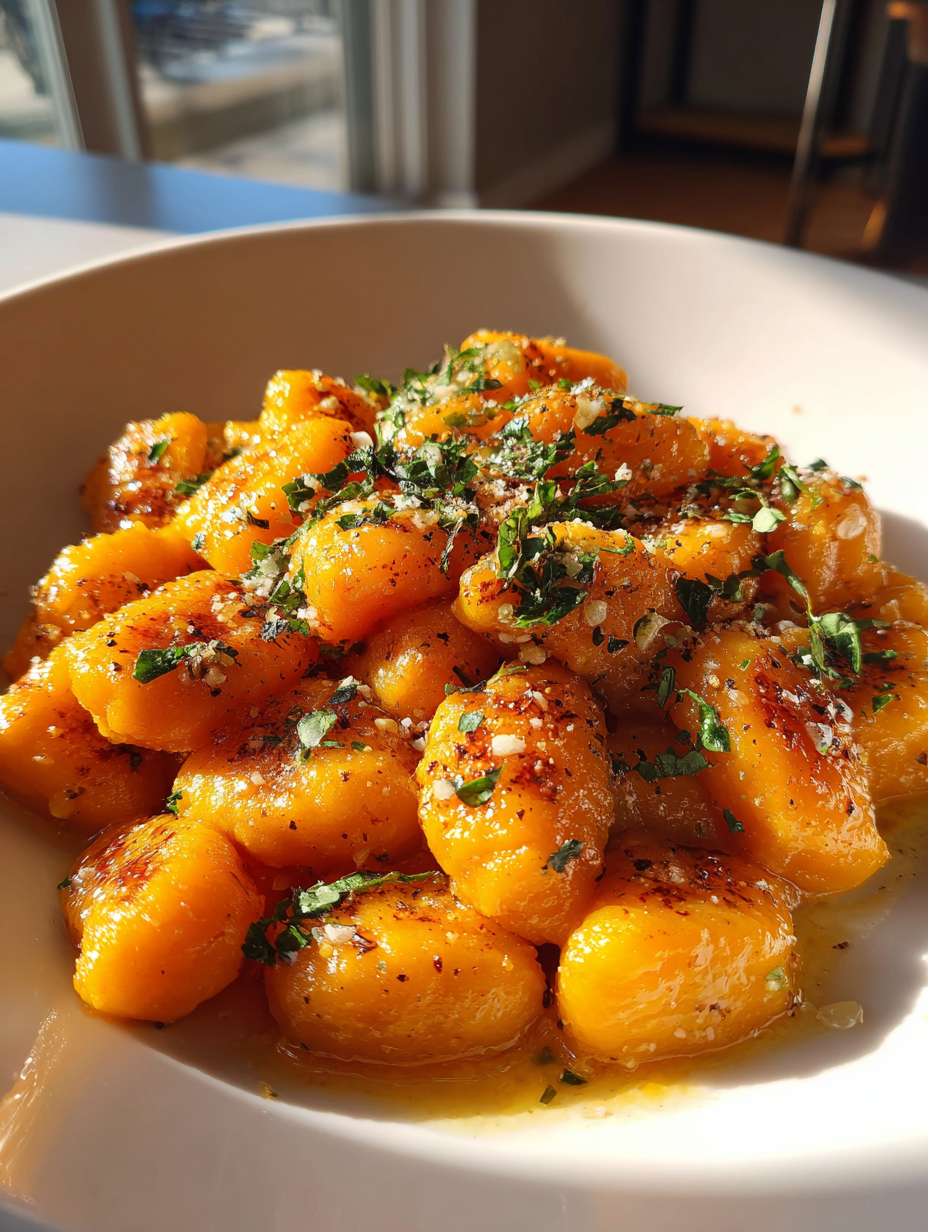 Sweet Potato Gnocchi with Brown Butter: A Delicious Fall Comfort Dish