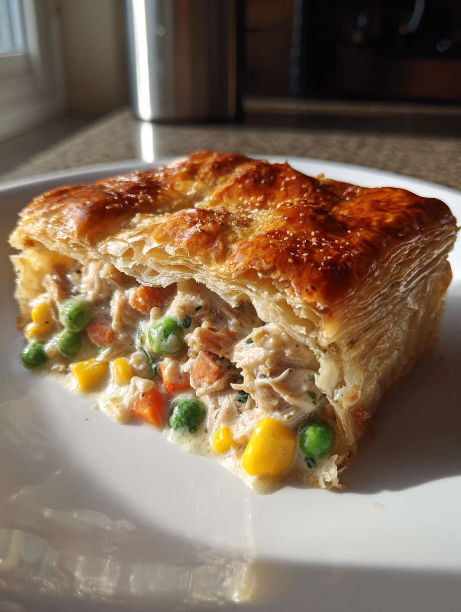 Turkey Pot Pie with Puff Pastry: A Delicious Comfort Food Delight