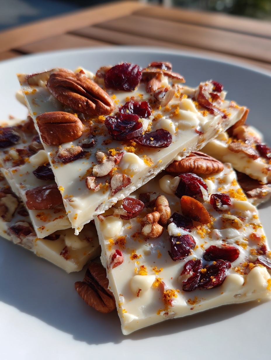 White Chocolate Pumpkin Bark: Easy and Delicious Fall Treat