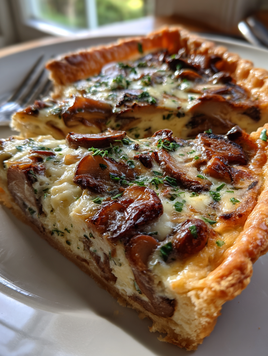 Wild Mushroom and Gruyere Tart: A Delicious Savory Delight